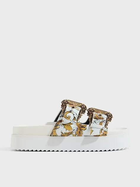 Шлепанцы Versace Jeans Couture, белый, арт. 84231