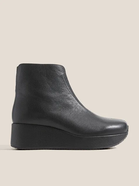 Ботинки Tendance из натуральной кожи, черный, арт. 84517