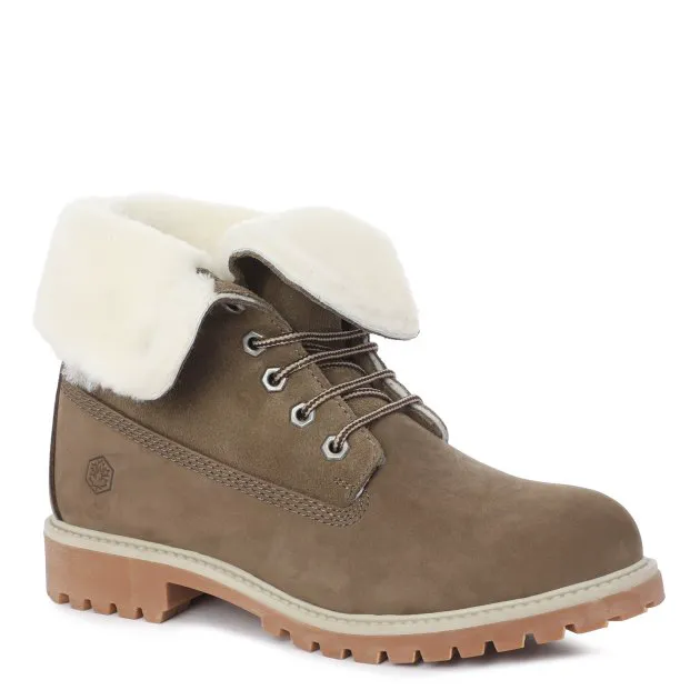 Ботинки Lumberjack из натуральной замши, коричневый, арт. 84531