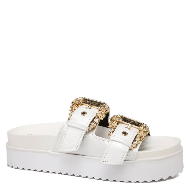 Шлепанцы Versace Jeans Couture, белый, арт. 84675