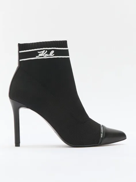 Ботильоны Karl Lagerfeld, черный, арт. 84745