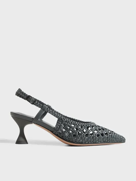Туфли Tendance из натуральной кожи, серый, арт. 85095