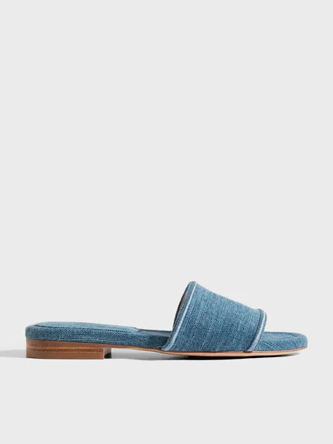 Шлепанцы Tendance из денима, синий, арт. SW519-1