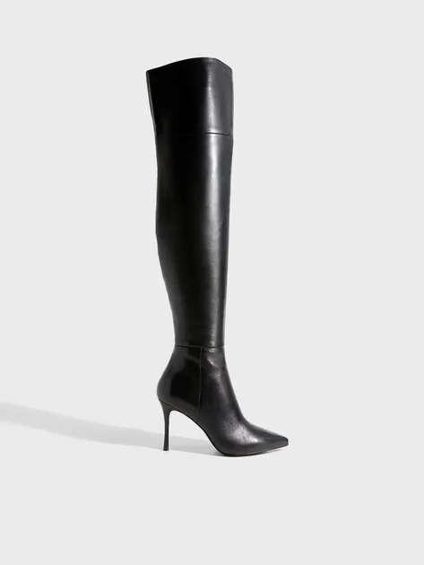 Сапоги Tendance из натуральной кожи, черный, арт. RL57822-15