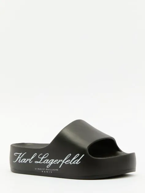 Шлепанцы Karl Lagerfeld, черный, арт. 85397