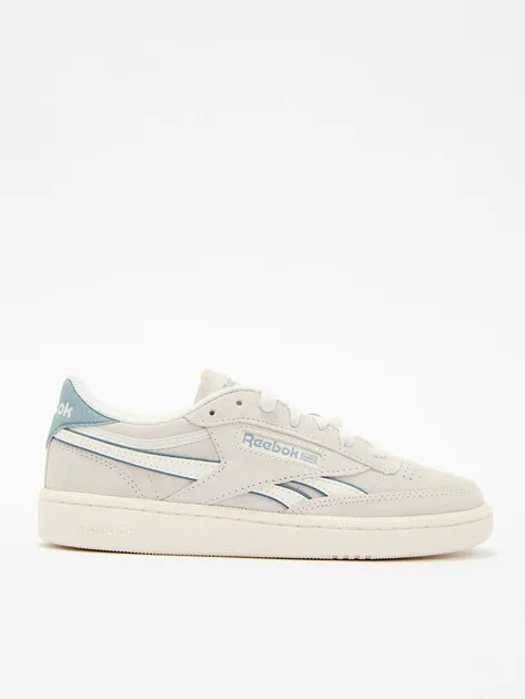 Кроссовки Reebok из натуральной замши и кожи, серый, арт. 86380