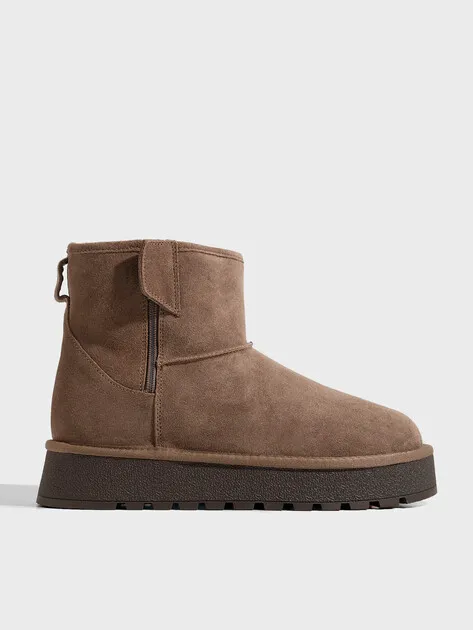 Угги Tendance из натуральной замши, коричневый, арт. YS-48200-51
