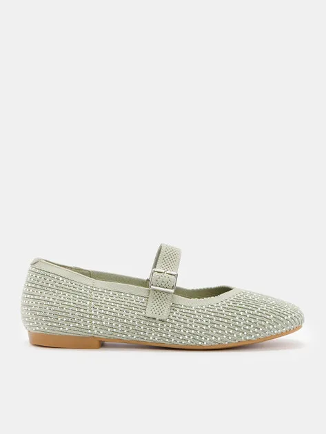 Балетки Tendance, зеленый, арт. FK40-8/STR