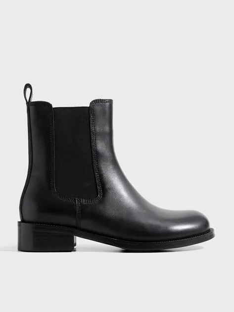 Ботинки Tendance из натуральной кожи, черный, арт. 88560