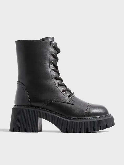 Ботинки Tendance из натуральной кожи, черный, арт. 89104
