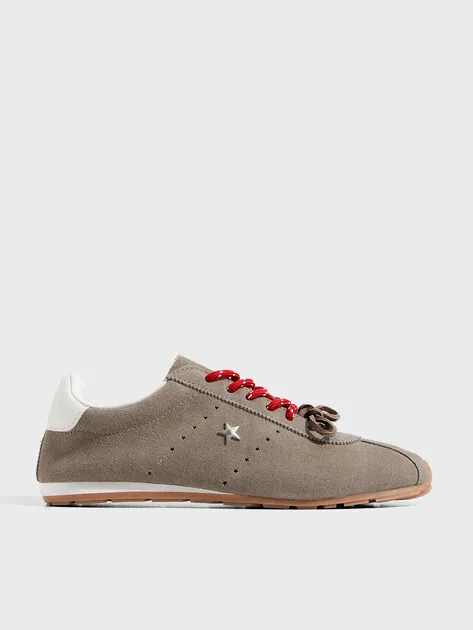 Кроссовки Tendance из натуральной замши, бежевый, арт. RS-KICK-200