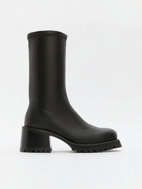 Полусапоги Tendance, черный, арт. 89724