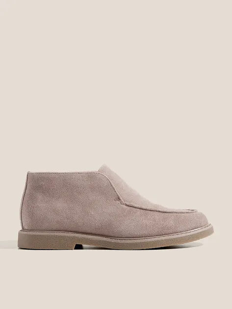 Лоферы Tendance из натуральной замши, коричневый, арт. 89812