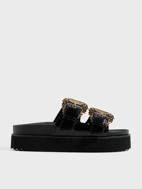 Шлепанцы Versace Jeans Couture, черный, арт. 89898