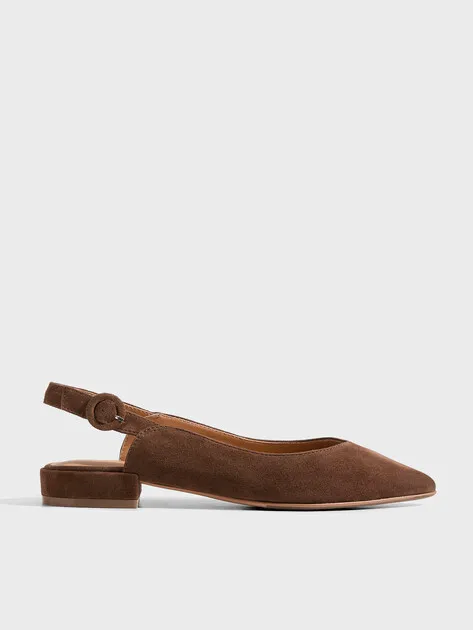 Туфли Tendance из натуральной замши, коричневый, арт. 89992