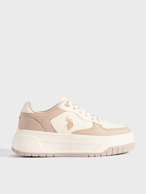 Кроссовки U.S. Polo Assn., бежевый, арт. 90093