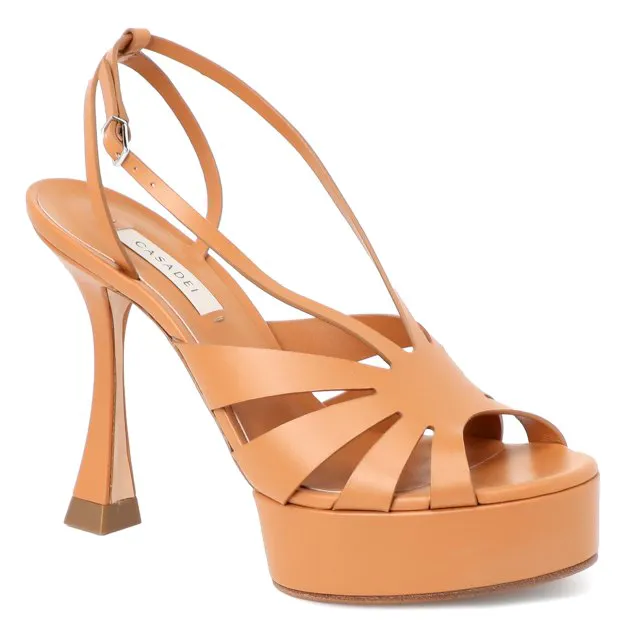 Босоножки Casadei, коричневый, арт. 90251