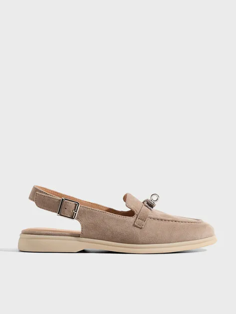 Лоферы Tendance из натуральной замши, бежевый, арт. YS-2299A-255