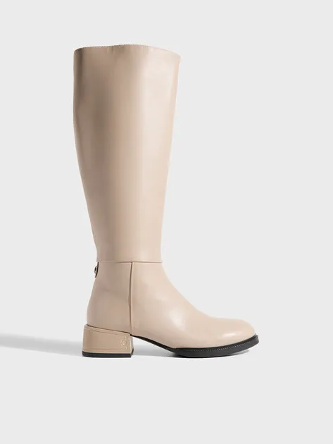 Сапоги Tendance из натуральной кожи, бежевый, арт. TW-R269-Z968