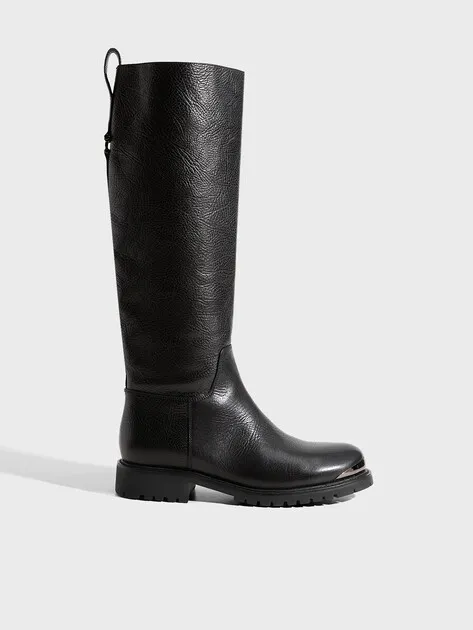 Сапоги Tendance из натуральной кожи, черный, арт. J09015-3BM-1