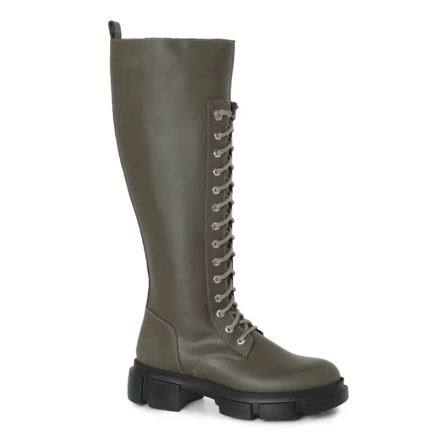 Сапоги Gianni Renzi, зеленый, арт. 92088