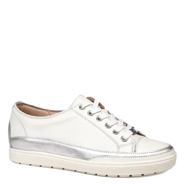 Кроссовки Caprice из натуральной кожи, белый, арт. 92679