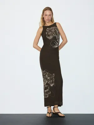 Платье Guess, коричневый, арт. 95143