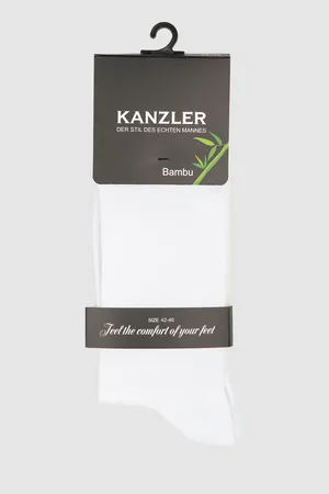 Носки Kanzler бамбуковые, белый, арт. 128716