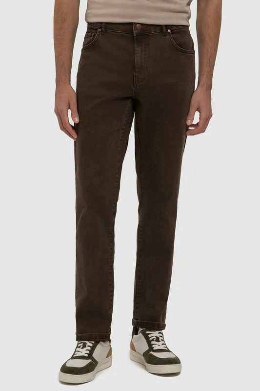 Джинсы Kanzler Regular fit, коричневый, арт. 129542