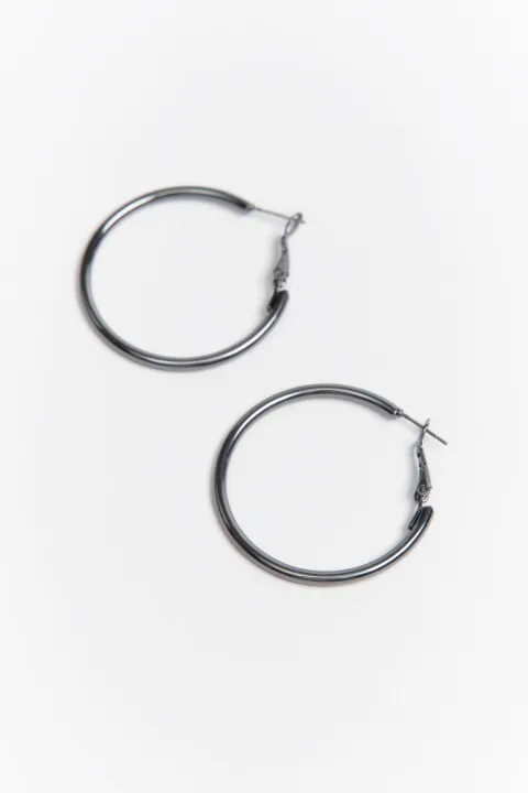 Серьги-кольца Befree, серебристый, арт. 4640611669515