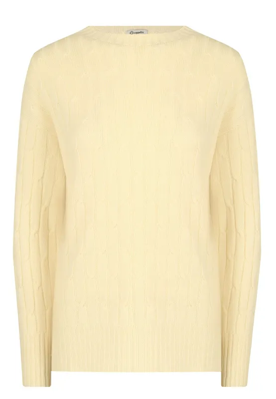 Джемпер Cappellini By Peserico, белый, арт. 134090