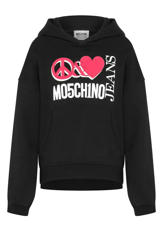 Худи Moschino Jeans, черный, арт. 172198