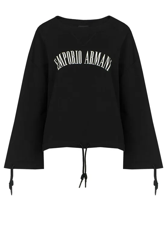 Свитшот Emporio Armani, черный, арт. 177217