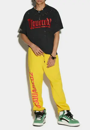 Спортивные брюки Dsquared2, желтый, арт. 150155