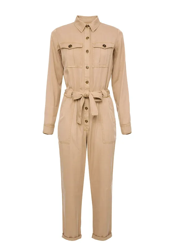 Комбинезон Elisabetta Franchi, бежевый, арт. 138711