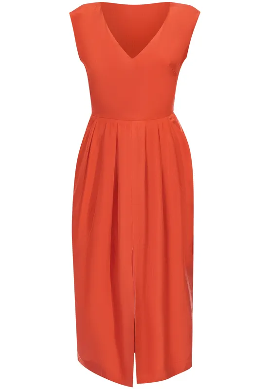 Платье Alberta Ferretti, оранжевый, арт. 174766