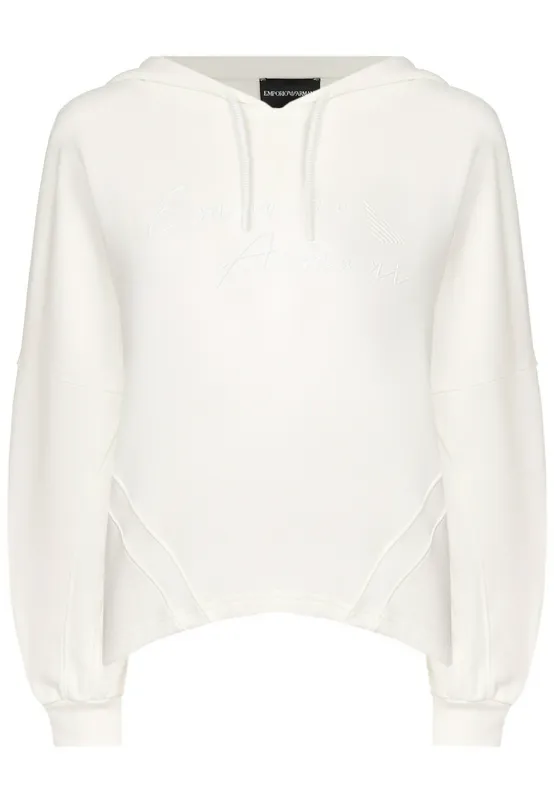 Худи Emporio Armani, белый, арт. 186399