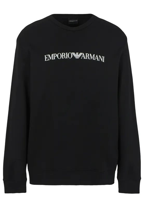Свитшот Emporio Armani, черный, арт. 191536