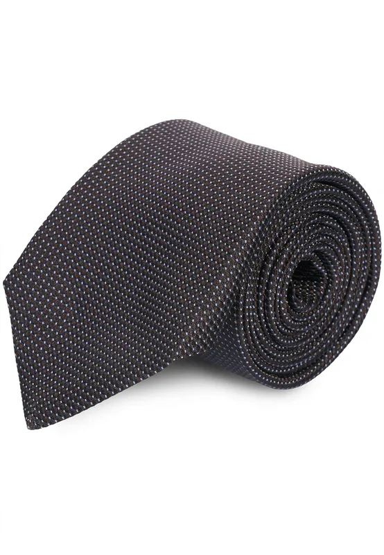 Галстук Corneliani из шелка, коричневый, арт. 162735
