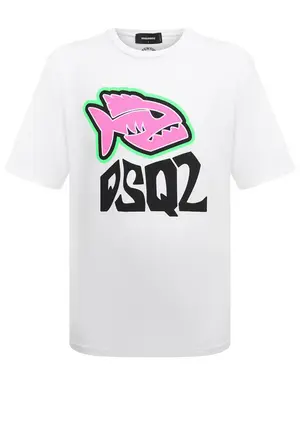 Футболка Dsquared2, белый, арт. 150183