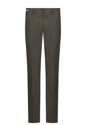 Брюки классические Corneliani, коричневый, арт. 162313