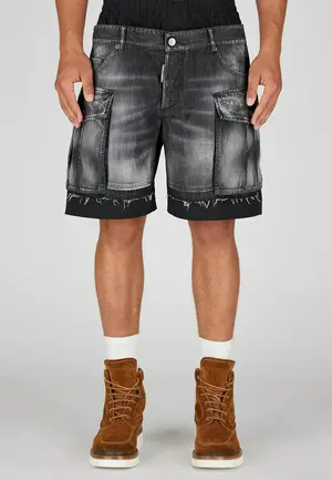 Шорты Dsquared2, черный, арт. 150197