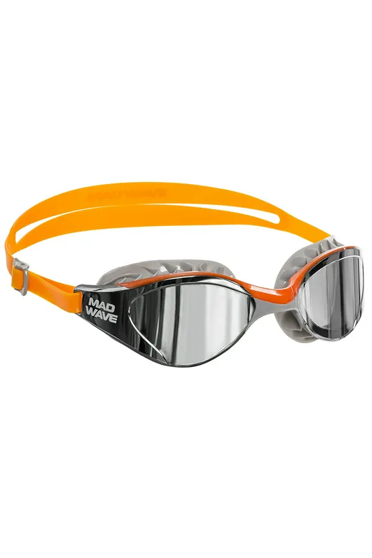 Очки для плавания Mad Wave Hydro Flex, оранжевый, арт. M0424 15 0 07W