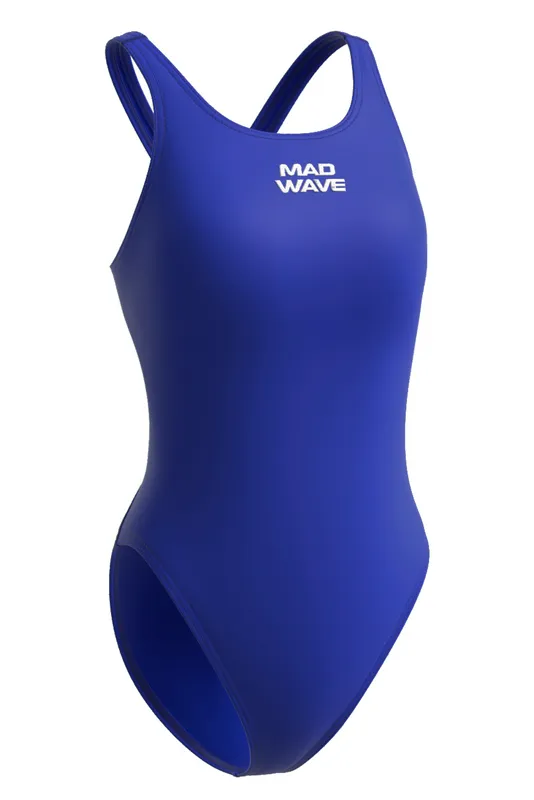 Купальник спортивный Mad Wave юниорский, синий, арт. M1405 01 5 03WCN