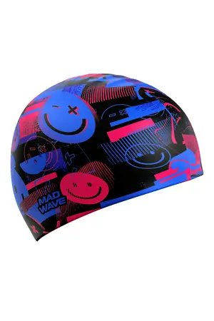 Шапочка для плавания MadWave Smiles, разноцветный, арт. M0555 36 0 00W