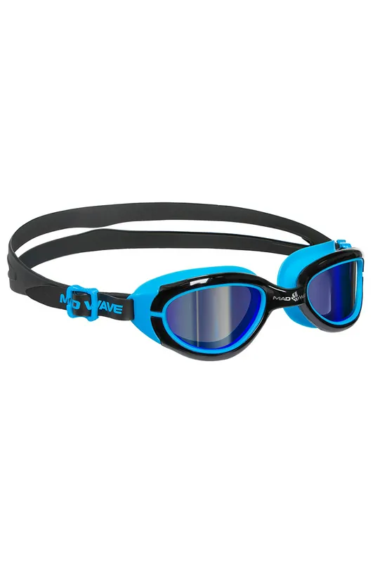 Очки для плавания Mad Wave Sun blocker junior, синий, арт. M0413 02 0 03W