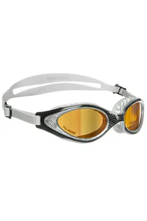 Очки для плавания Mad Wave Flame II с поляризационными линзами, черный, арт. M0424 20 0 01W