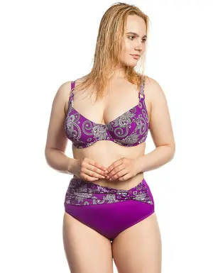 Раздельный купальник Mad Wave Plus Size, фиолетовый, арт. M0114 05 5C 09W