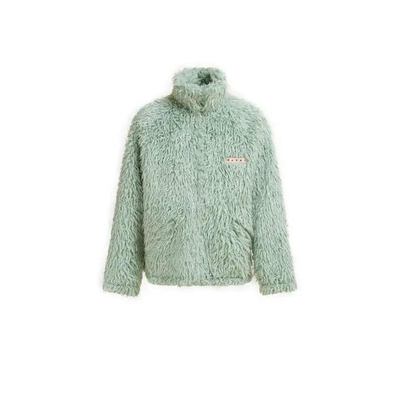 Куртка Marni оверсайз с логотипом, зеленый, арт. JUMU0164UX/UTP772/00V19