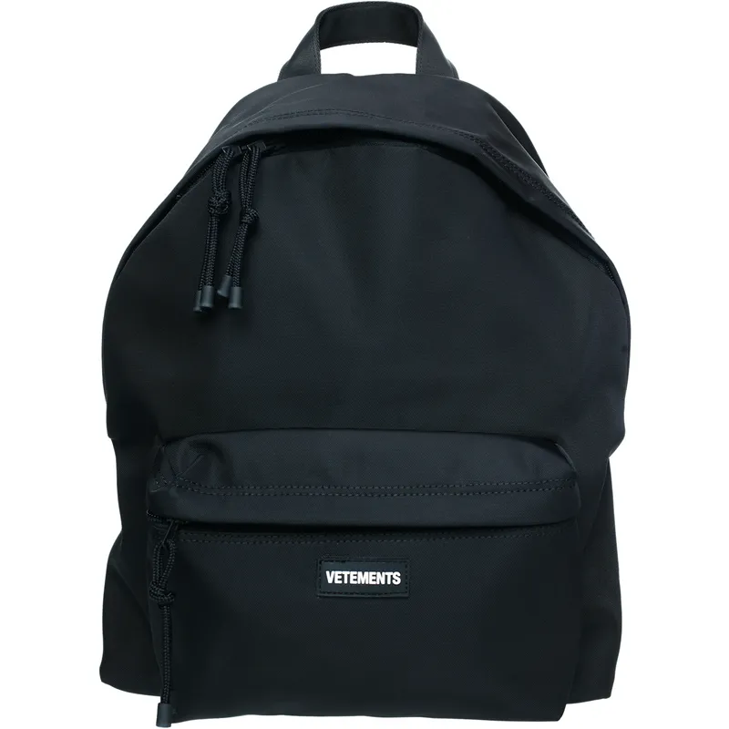 Рюкзак VETEMENTS с логотипом, черный, арт. UE64BA200B/1101
